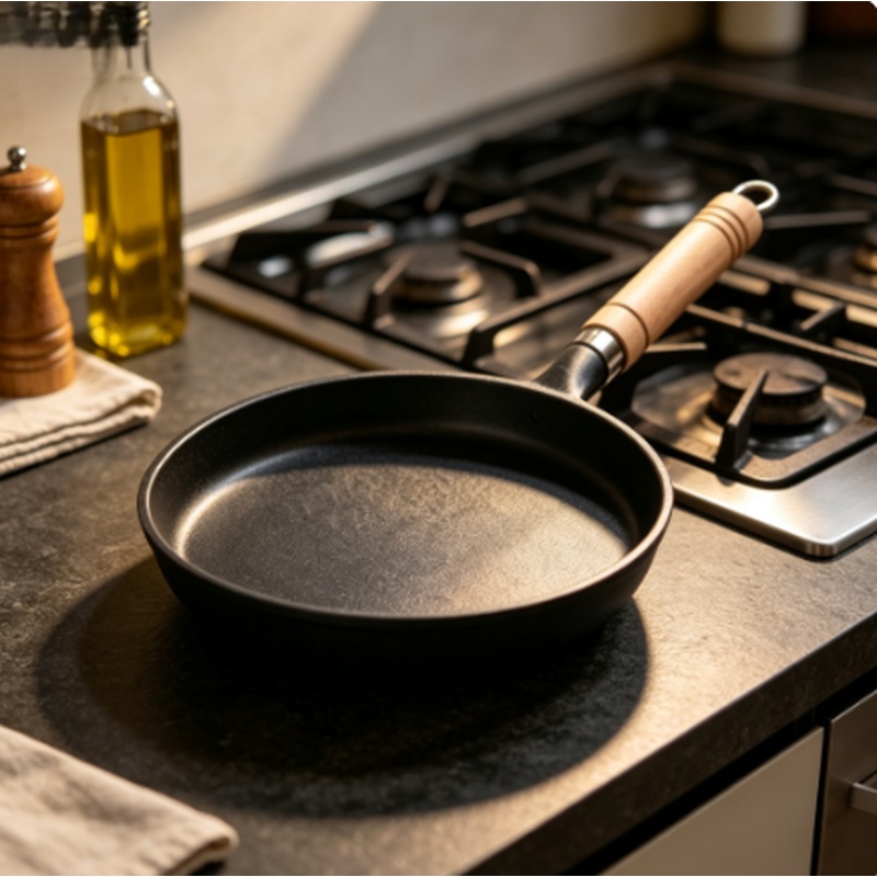 Dosa Pan Iron - Wajan Besi Cor Tanpa Lapisan 26cm,