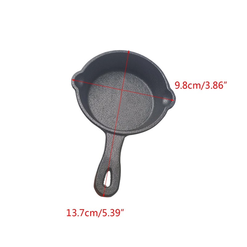 Dosa Pan Iron - Panci Penggorengan Kecil 8.5Cm, Panci Steak