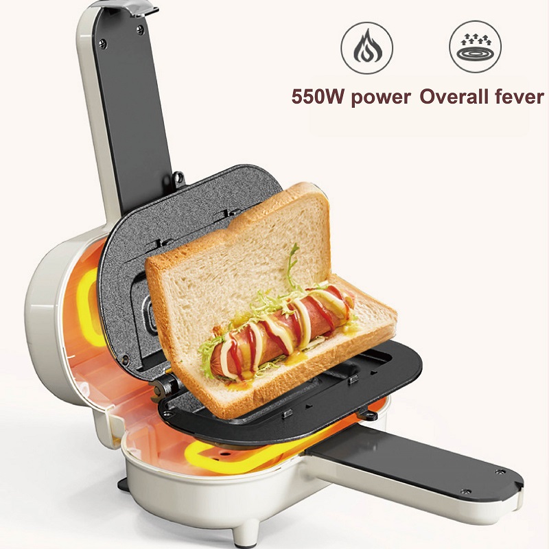 Home Cooking For Dogs - Mesin Sandwich Listrik 550W, Mesin Sarapan
