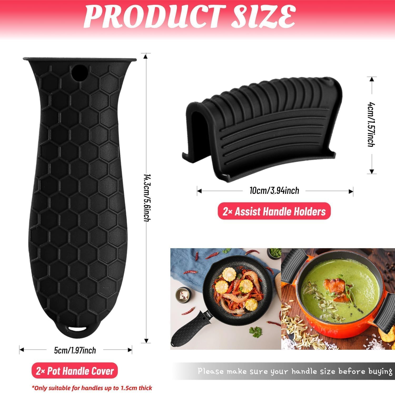 Penutup Gagang Tahan Panas dar - Dosa Pan Iron ulasan dan harga