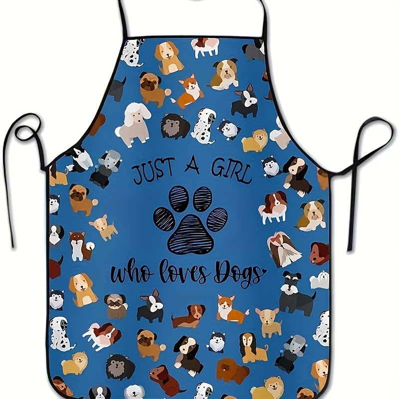 Apron Sederhana Bertema Anjing - Home Cooking For Dogs ulasan dan harga