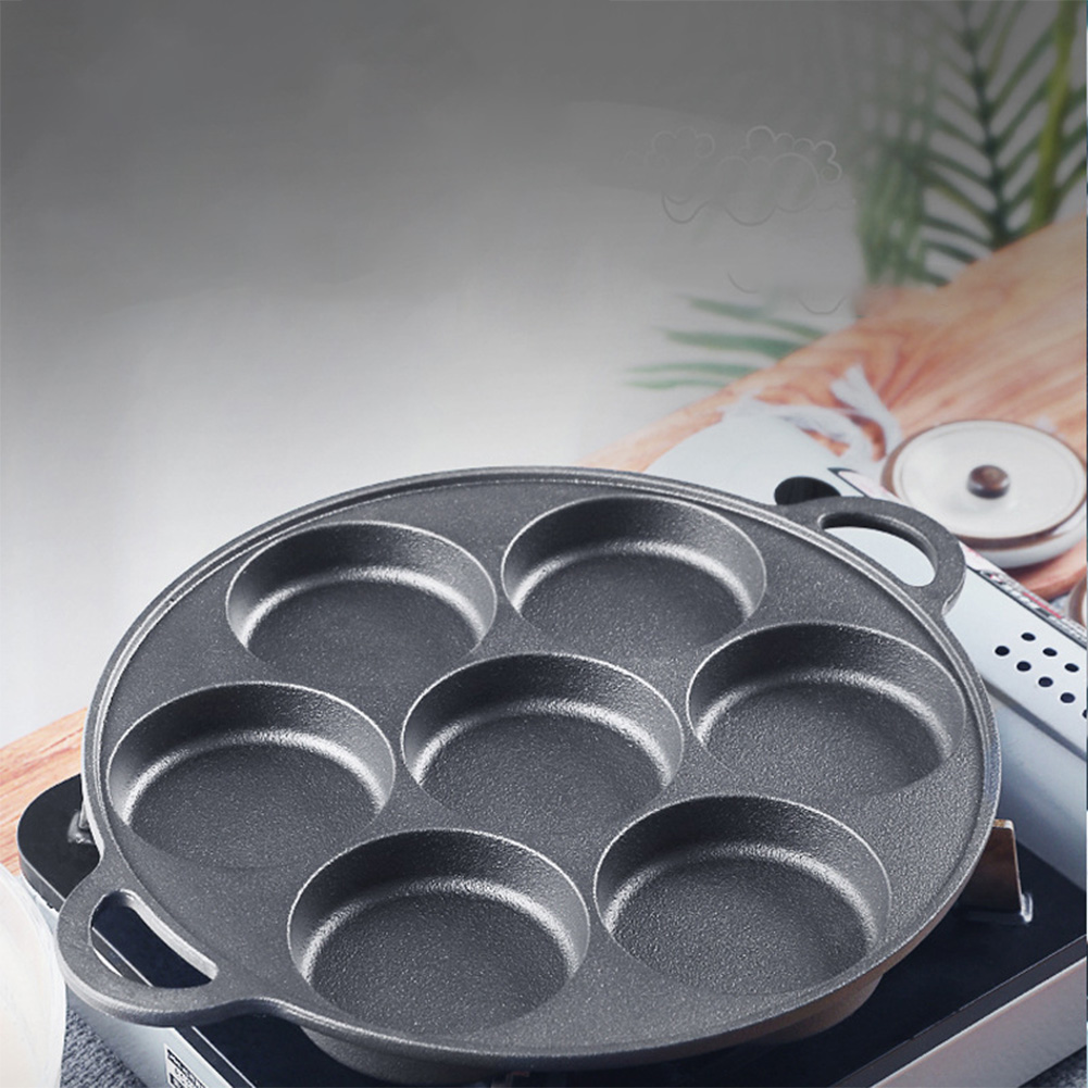 Wajan Penggorengan 7 Lubang Be - Dosa Pan Iron ulasan dan harga