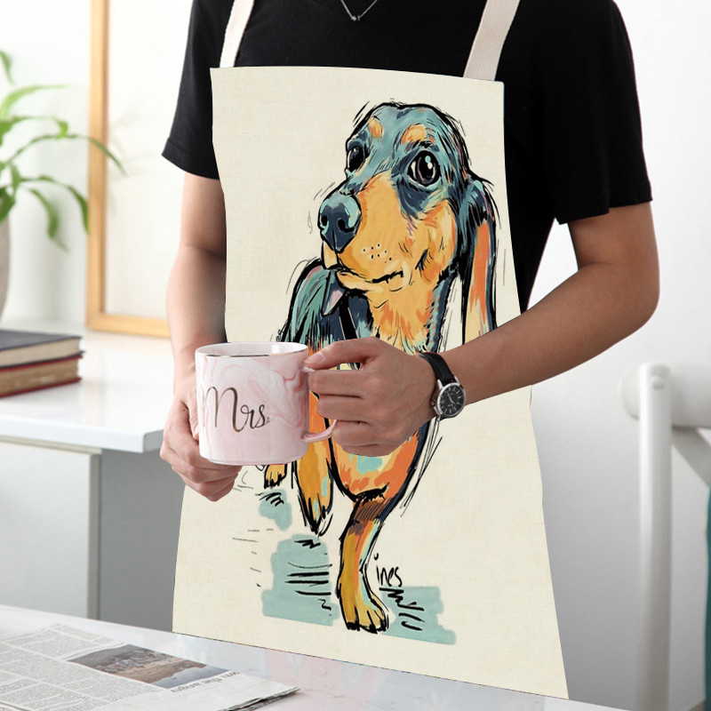Celemek Dapur untuk Dewasa Ana - Home Cooking For Dogs ulasan dan harga