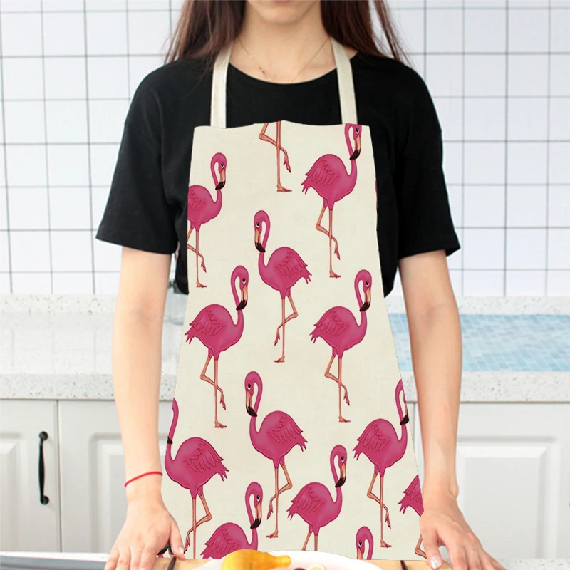 Celemek Memasak Linen Cetak An - Home Cooking For Dogs ulasan dan harga