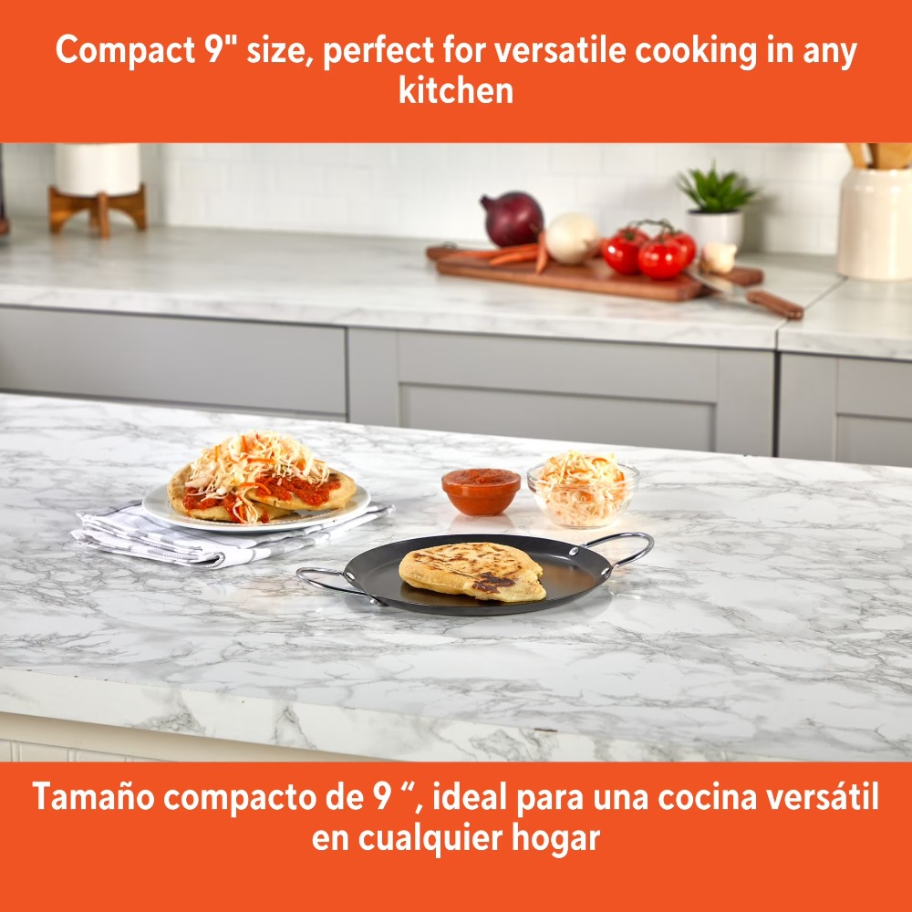 Wajan Panggang Bulat Anti Leng - Comal Griddle Round ulasan dan harga