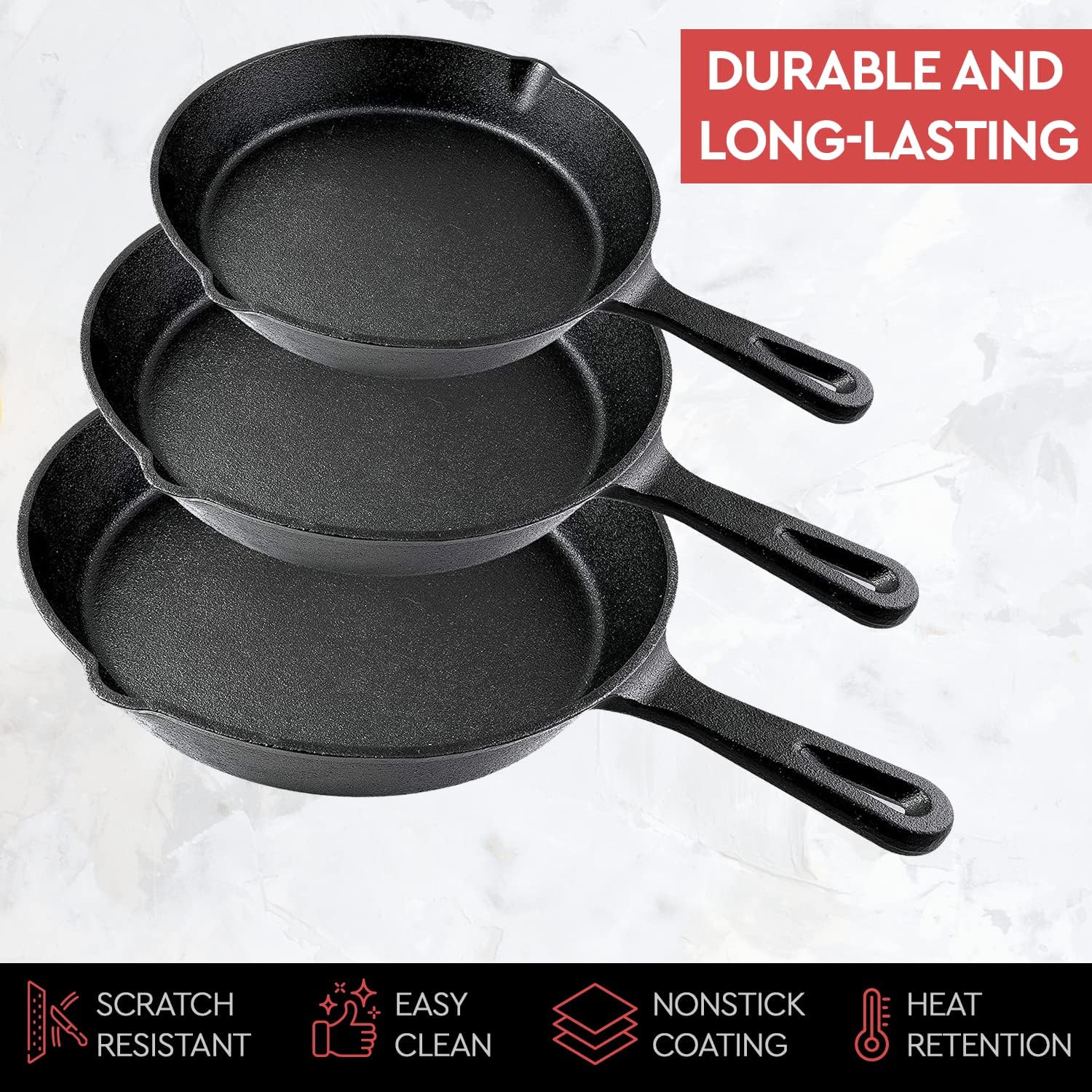 Wajan Besi Cor 14/16/20cm Anti - Dosa Pan Iron ulasan dan harga